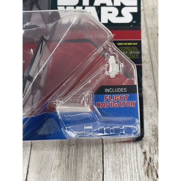Hot Wheels Star Wars Force Awakens Tie Fighter W/ Flight Navigator Spaceship New - Picture 4 of 6